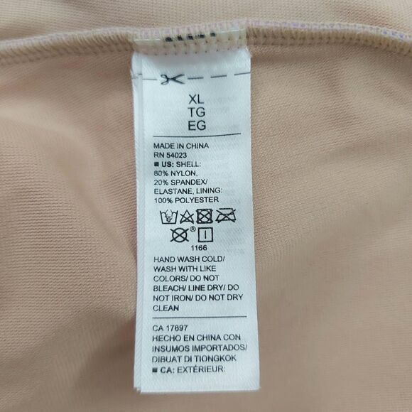 Old Navy Swimsuit Womens XL Lilac Padded Tropical Print Outdoor Pool Beach - Picture 10 of 12